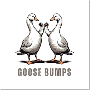 Goose Bumps Funny Fist Bump Posters and Art